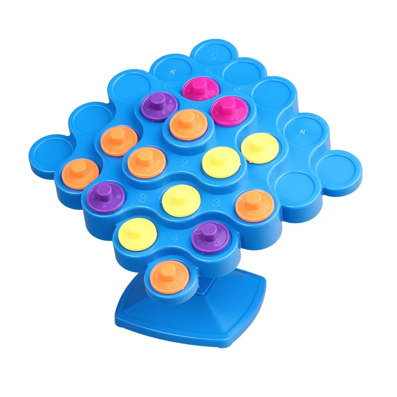 Interactive Balance Tower Stacking Game - Educational Tabletop Toy