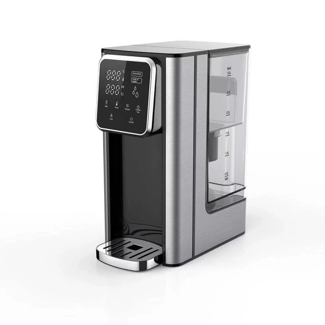 Mini distributeur d'eau filtrée électrique de comptoir, chauffe-eau instantané portable pour usage domestique, voiture et camping-car 1