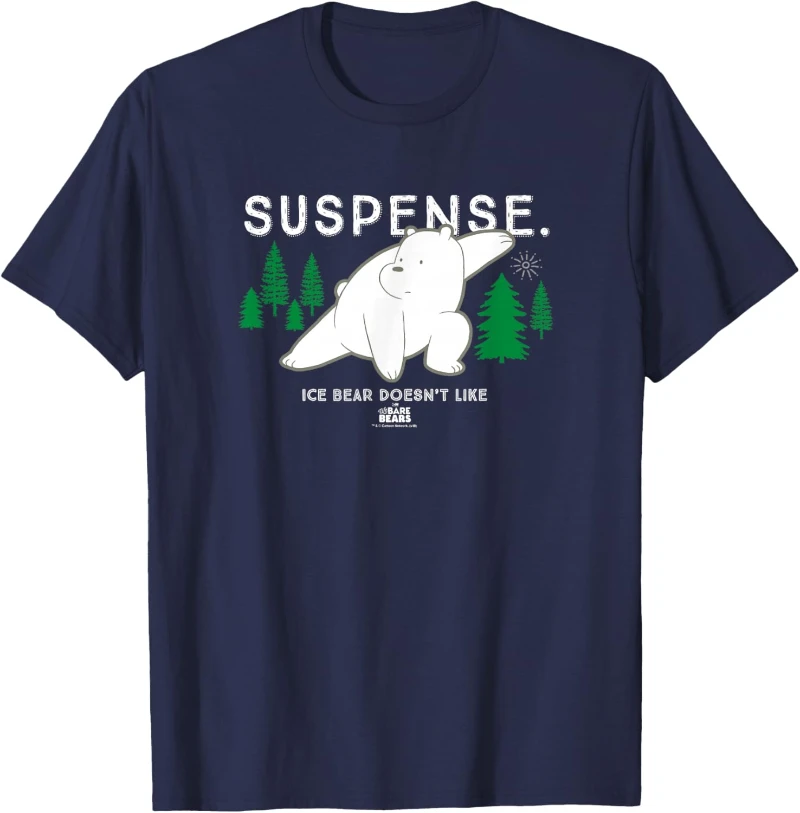 We Bare Bears Suspense T-Shirt You Graphic T-Shirt T-Shirt Unisex V-neck Sweatshirt Hoodie Tank Top for Men Women Kids 1