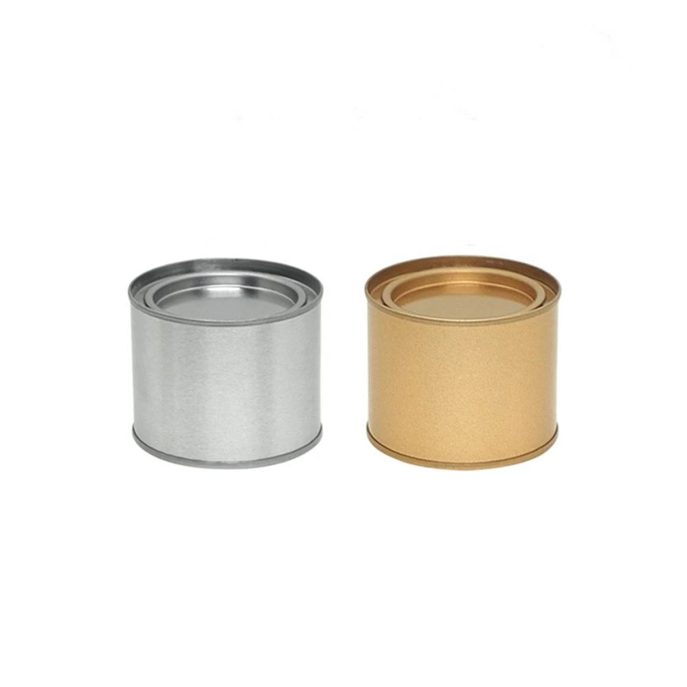 Ijzeren Pot Verf Kan Opslag Container Inkt Blikjes Metalen Containers Lege Ijzer Met Schilderen Deksels Tin Emmer Gallon Pint Garage Ronde Half Deksel Inkt Opslagblik