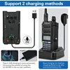 Baofeng UV-9R Pro V2 Walkie Talkie Waterproof IP68 Type-C Charger VHF/UHF Ham Radio 50KM Long Range Upgrade UV-9R Plus 3