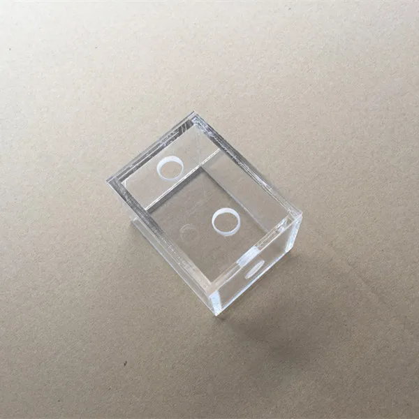 

Square DIY computer water-cooled small water tank glass fully transparent acrylic water-cooled water tank water storage box