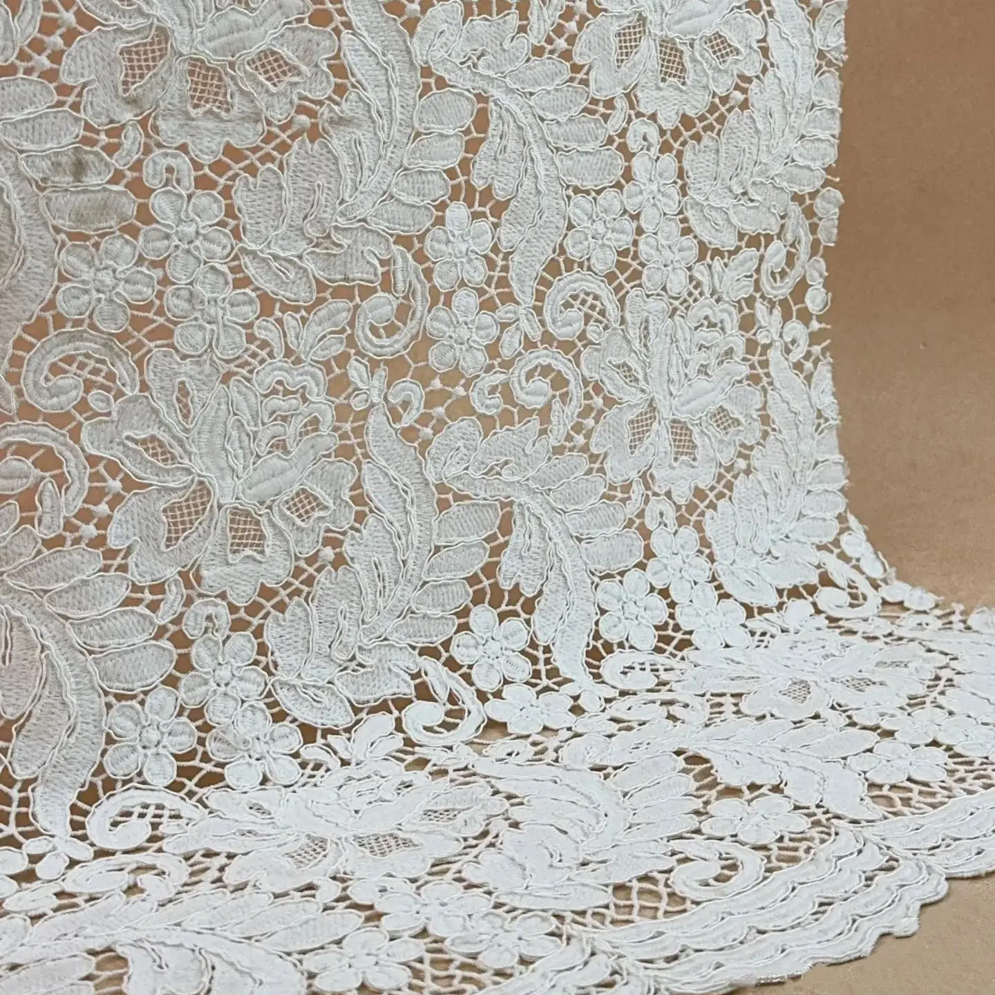 The Naysa White Petal Pleated Handcrafted Linen Top