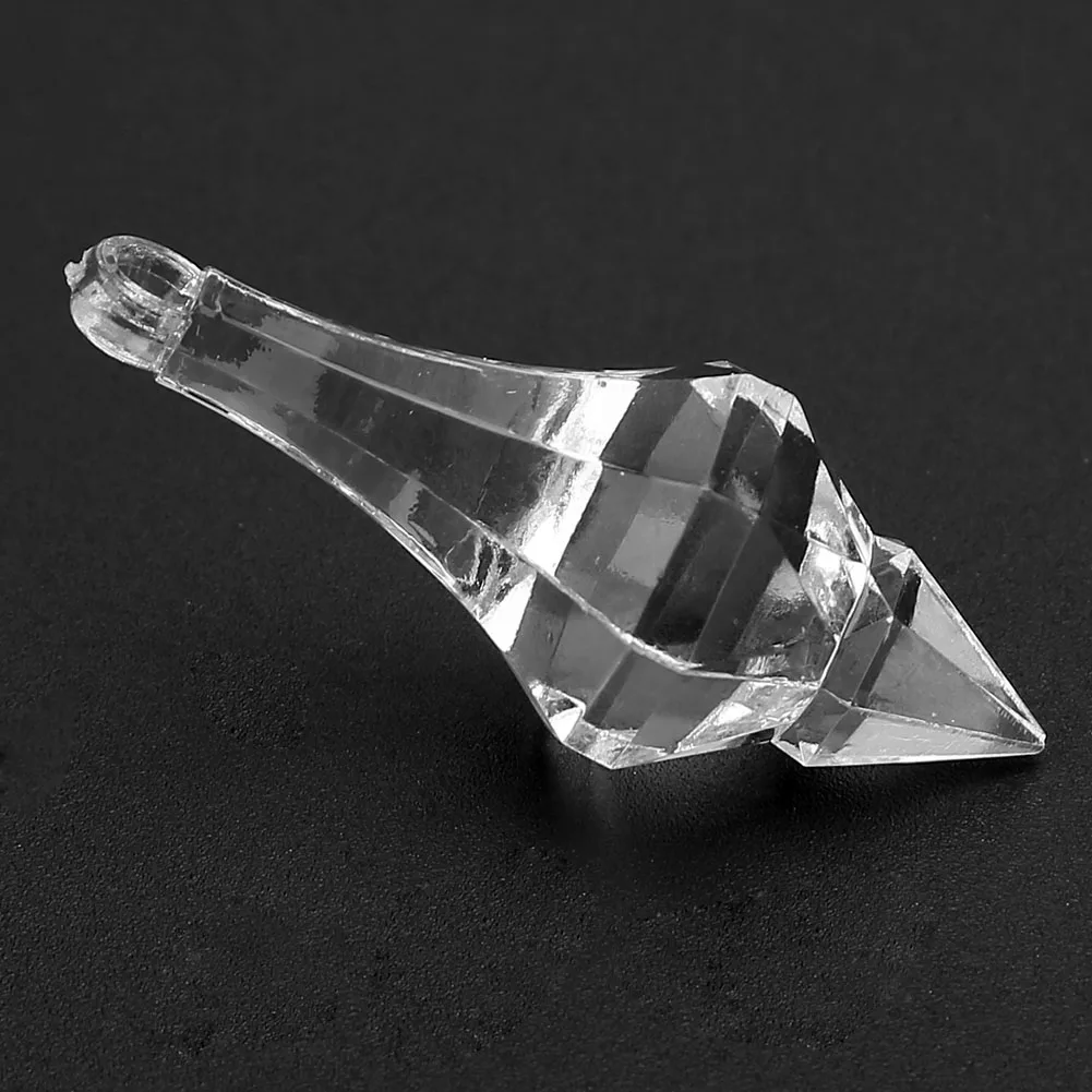 Acrylic Transparent Pendant Beads Wedding Decoration
