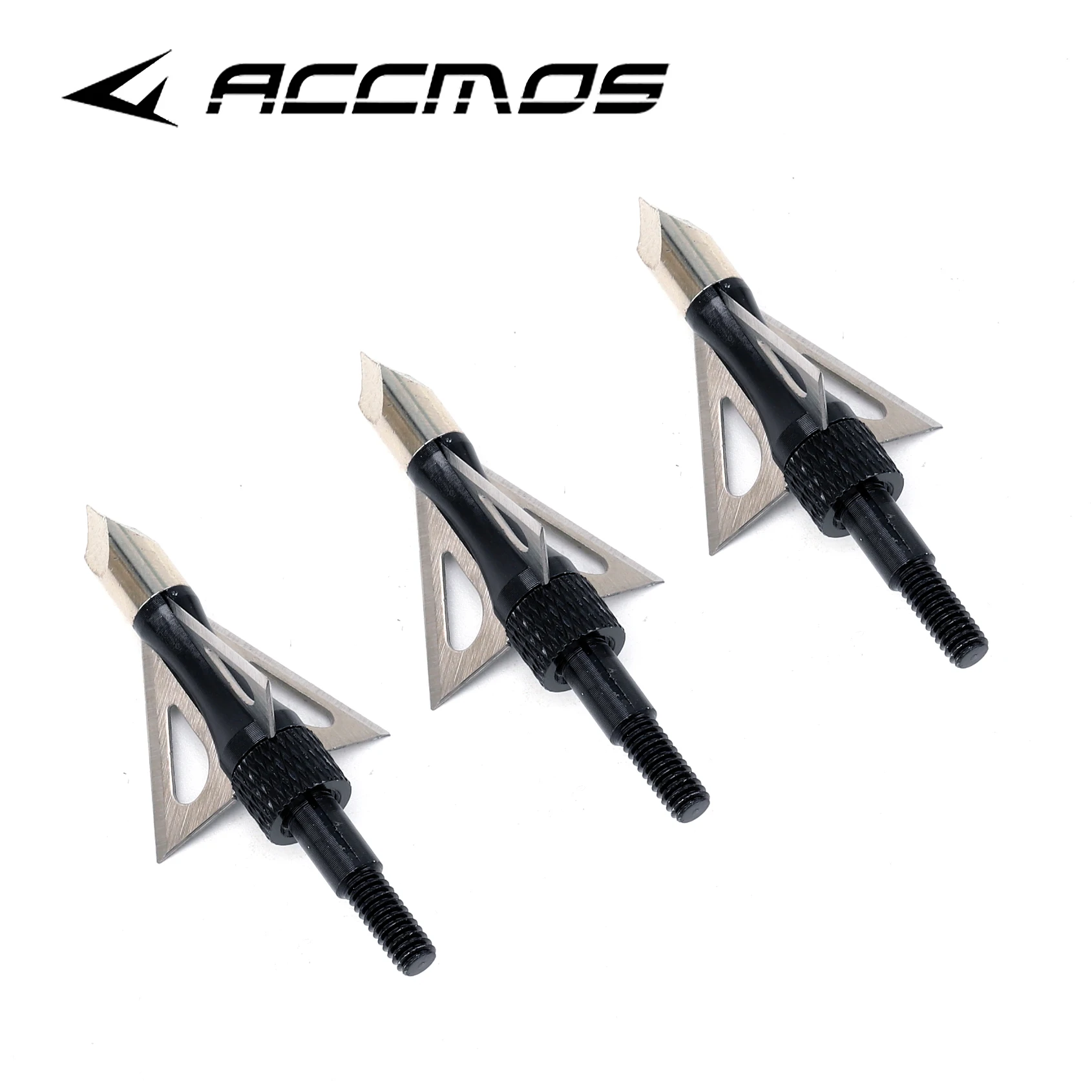 

100Grain Archery Broad Heads 3 Blade Broad Screw Tips Arrow Heads for archery Hunting