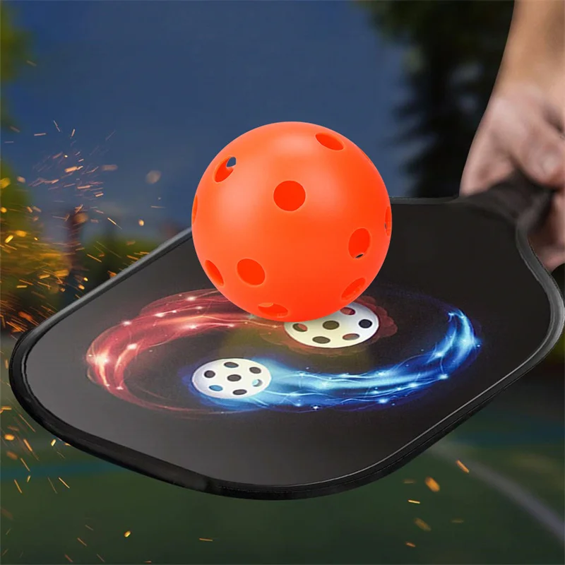 Floorball Stick Ball PE Plastic For Field Hockey Training Street Outdoor Sport Practice Ice Hockey Puck Equipment 72MM 26 Holes hockey stick grip hockey stick extension ice hockey equipment