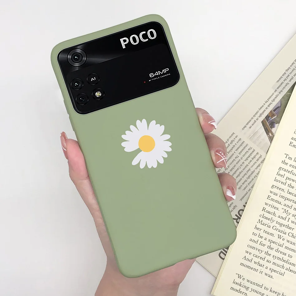 Charming Heart & Butterfly Floral Soft Silicone Matte Protective Phone Case