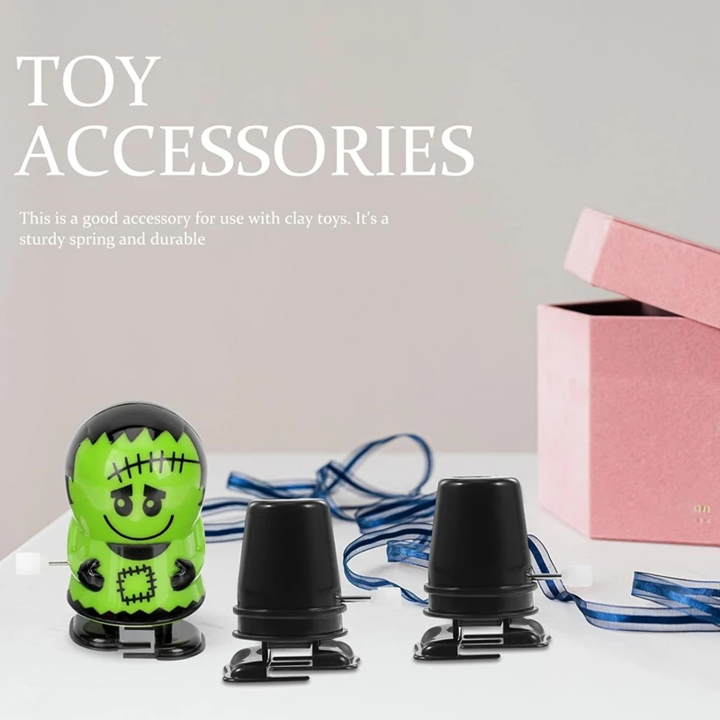 12 Pcs Clockwork Legged Robot Walking Toy Movement Clockwork Toy Movement Mechanism Robot