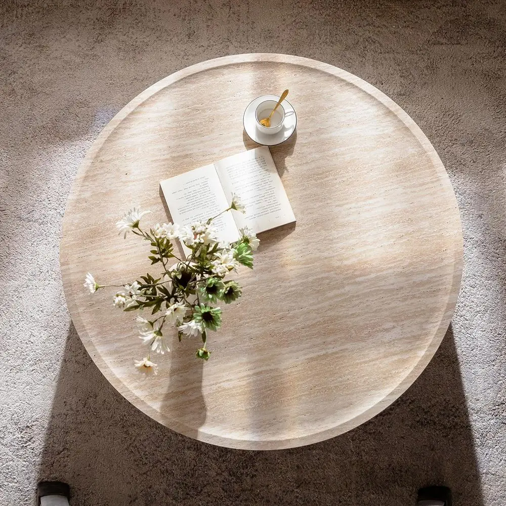 Luna 100 Round Drum Coffee Table - image 5