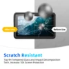 [9PCS] Screen Protector for DJI Osmo Action 5 Pro Ultra-Clear Tempered Glass Camera Lens Screen Protector Film Accessories Set 3