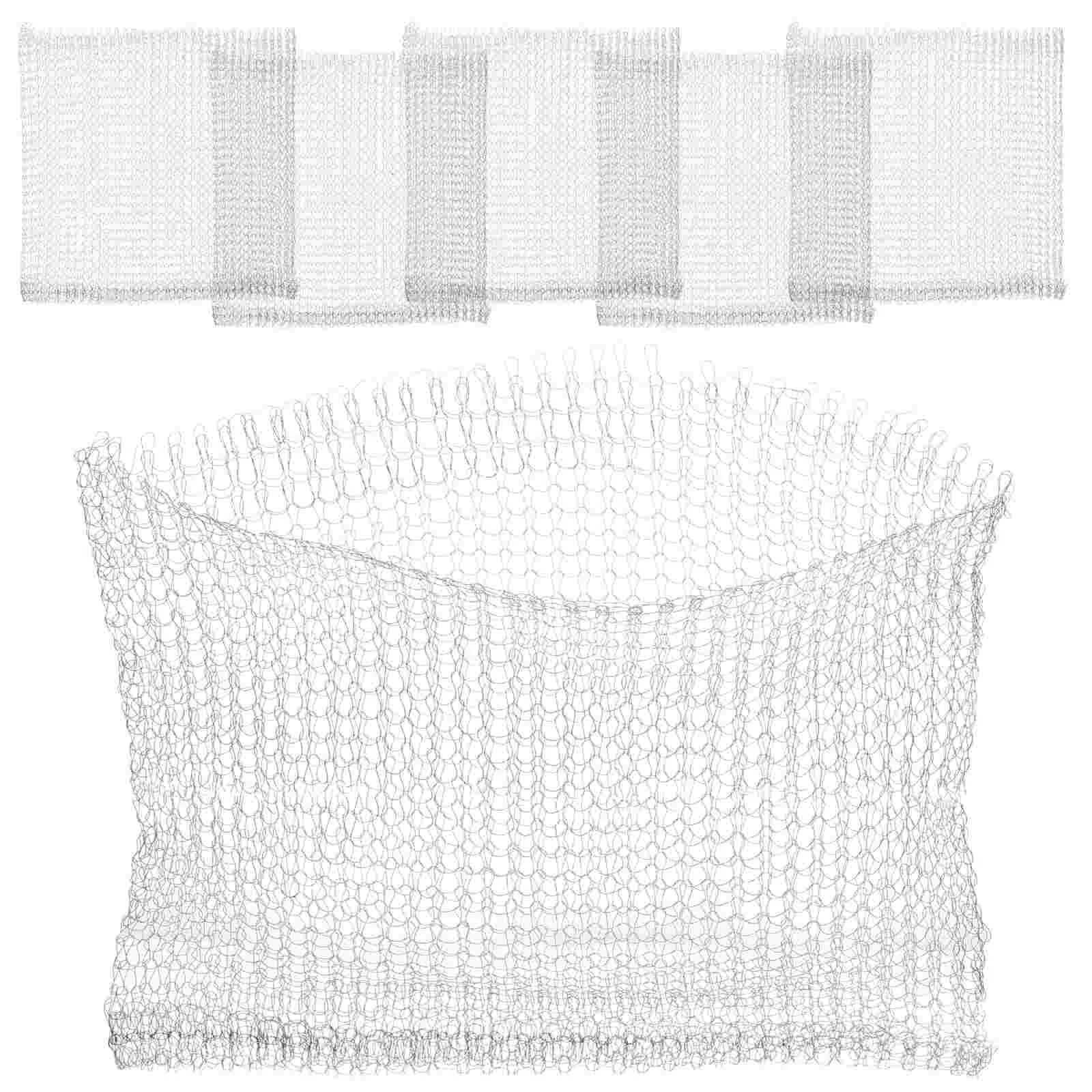 

Stainless Steel Wire Knitted Plants Protection Mesh Bag Plants Root Pouches Basket Indoor Outdoor Yard Garden Planting