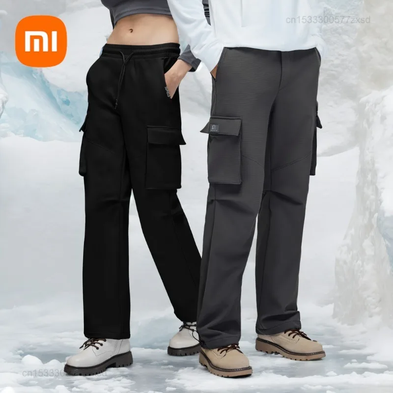 Xiaomi-calças de Carga Aerogel Impermeáveis para Homens Calças Casuais Quentes Caminhadas ao ar Livre Corredores de Trekking Calças Masculinas de Bolso Múltiplo