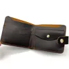 Customized Pure Leather Wallet for Men with Coin Pocket Best Personalised Designer Genuine Leather Mens Wallet with Coin Pocket 2