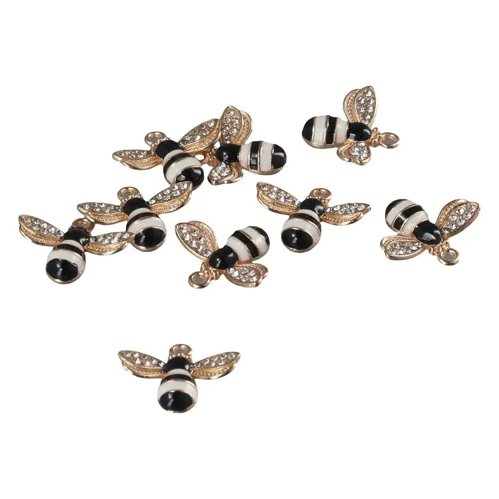 

40Pcs 21x18mm Bee Charm Earring Honeybee Charms Charm Pendants Jewelry Making
