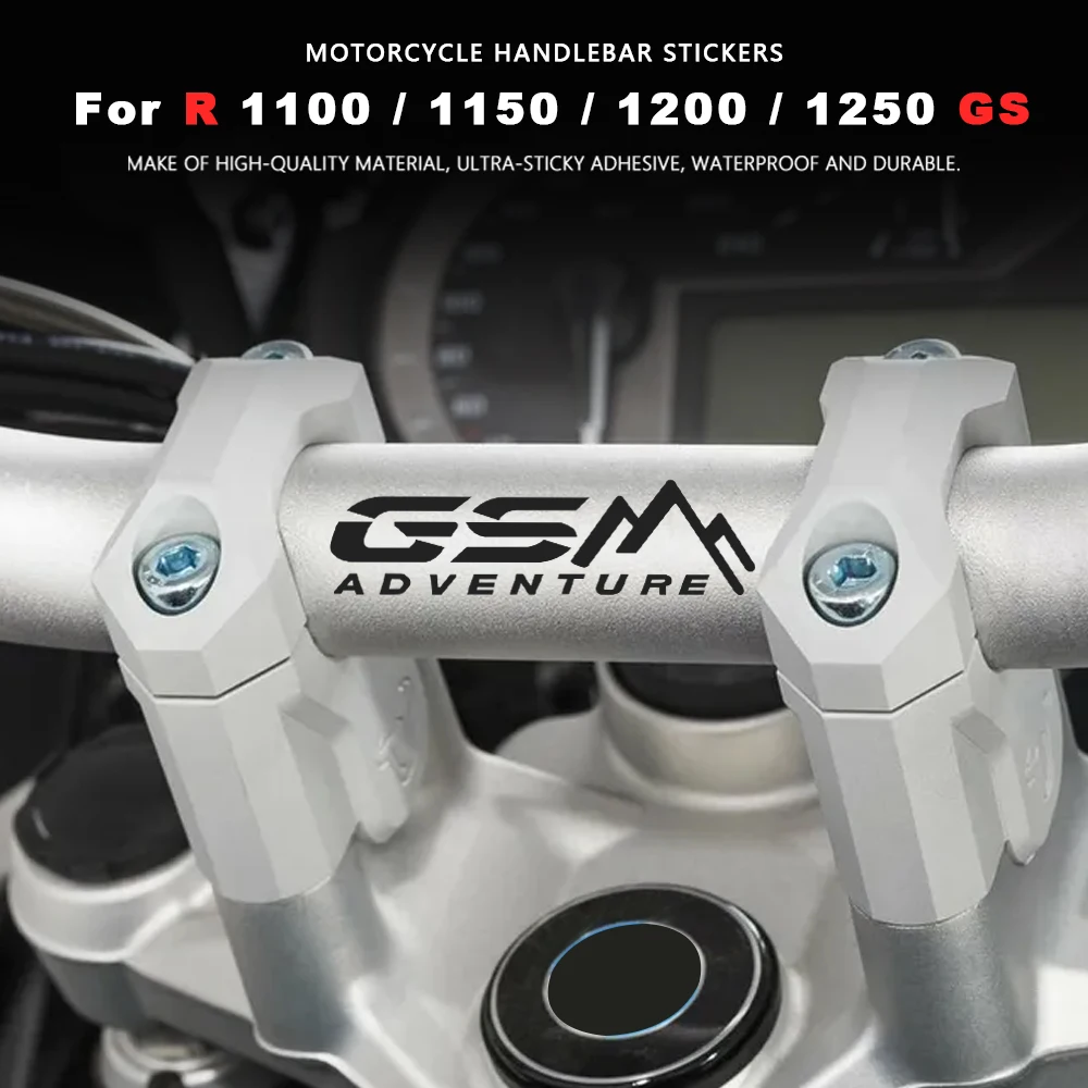 Motorcycle Stickers Waterproof Handlebar Decal GS Adventure 1250 2023 for BMW R1100GS R1150GS R1200GS R1250GS ADV Accessories waterproof handlebar bag folding storage pack for electric scooter bicycle