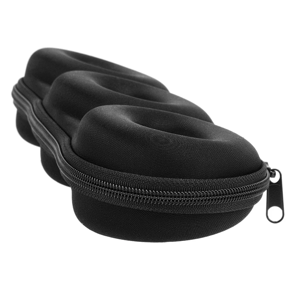 Round Watch Travel Case Portable Watch Box Storage Zipper Smart Travel Case Anti-Pressure Fits All Wristwatches