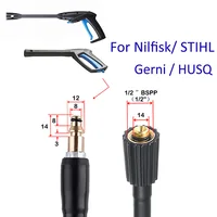 For STIHL Gerni Nilfisk Hose Extension High Pressure Water Cleaning Hose Pipe Cord Pressure Washer Hose Car washer Water Hose 2
