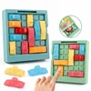 Children Car Breakout Huarong Road Puzzle Early Education Problem-solving Game Logical Thinking Training Science Education Toys 2