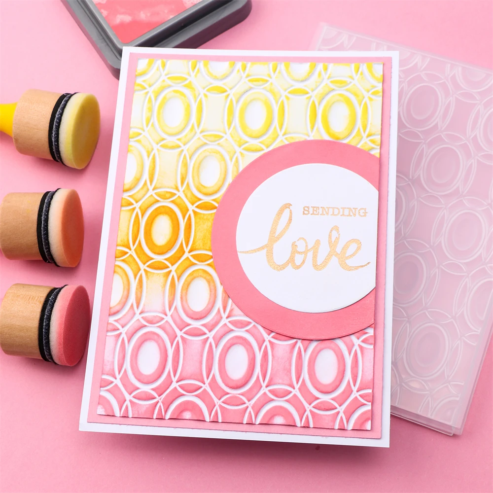 Embossing Folder 6.3*4.5inch 3D Embossing Tree Trunk Mushroom Plant Shell Love Heart Mixed Stencil for DIY Scrapbook Embossing Paper Card
