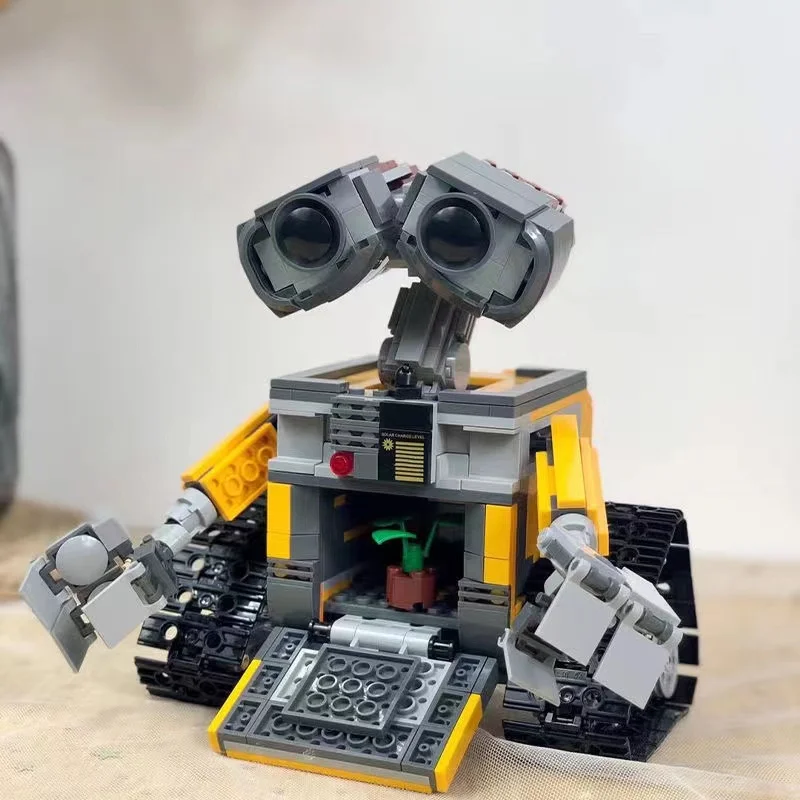 Disney Walle Movie WALL.E Eva Robot MOC DIY Model APP RC Robot Motor Power Function Building