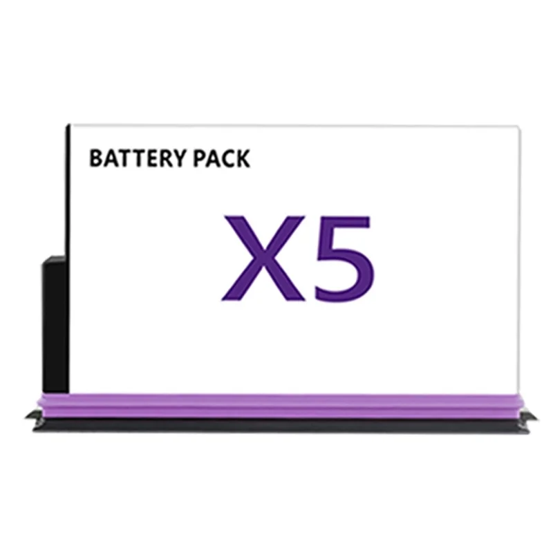 Vue détaillée du connecteur de la batterie Insta360 X5 2500mAh et du chargeur