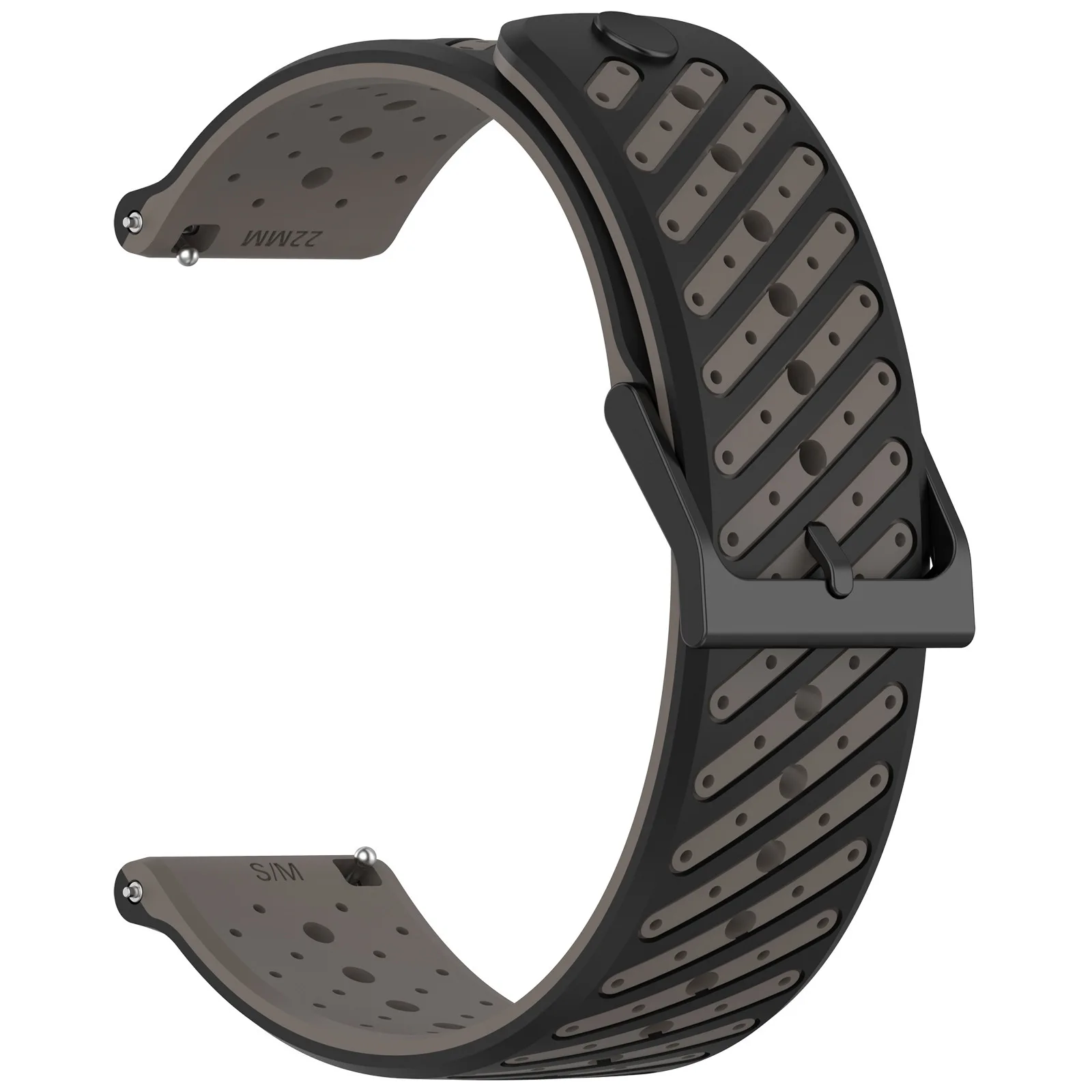 22 mm Silikonarmband für Suunto RACE 2/RACE/Vertical, Ersatz-Uhrenarmband für Suunto Vertical 2/5 9 Peak Pro, Armband – Detail 6