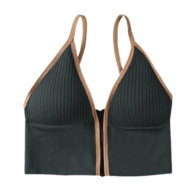 Girls Chest Guard Bra Zip Up Front Teyou+Bra Male to Female