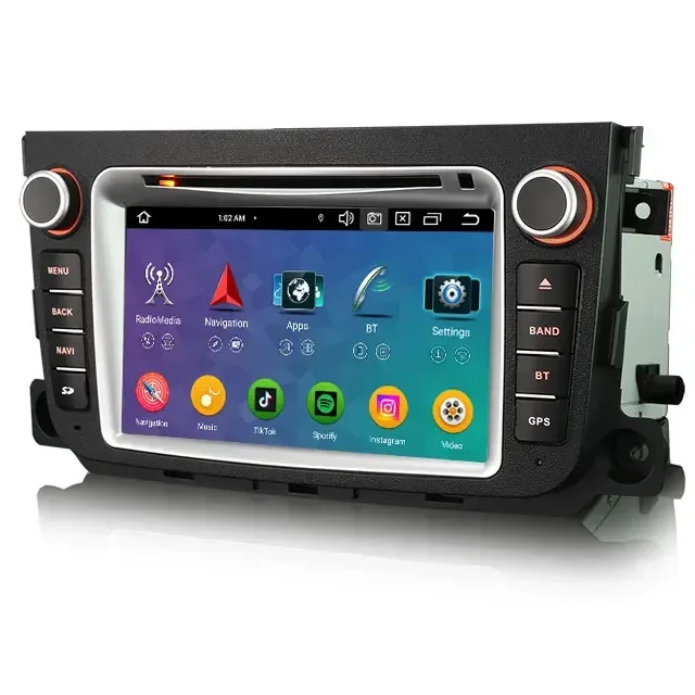 EU 스톡 Erisin ES6733S 안드로이드 13 스마트 포투 스테레오용, CarPlay 자동 지원, 4G GPS DSP GPS 시스템 탑재