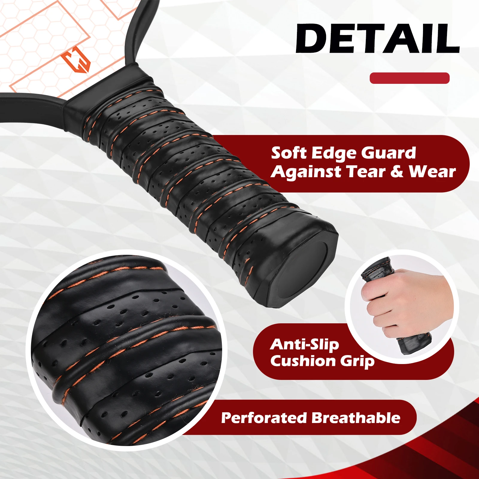 Pickleball Paddles USAPA Compliant Includes 4 Balls Thermoformed Carbon Fiber Face Lightweight Pickleball Set pickleball paddle pickleball balls