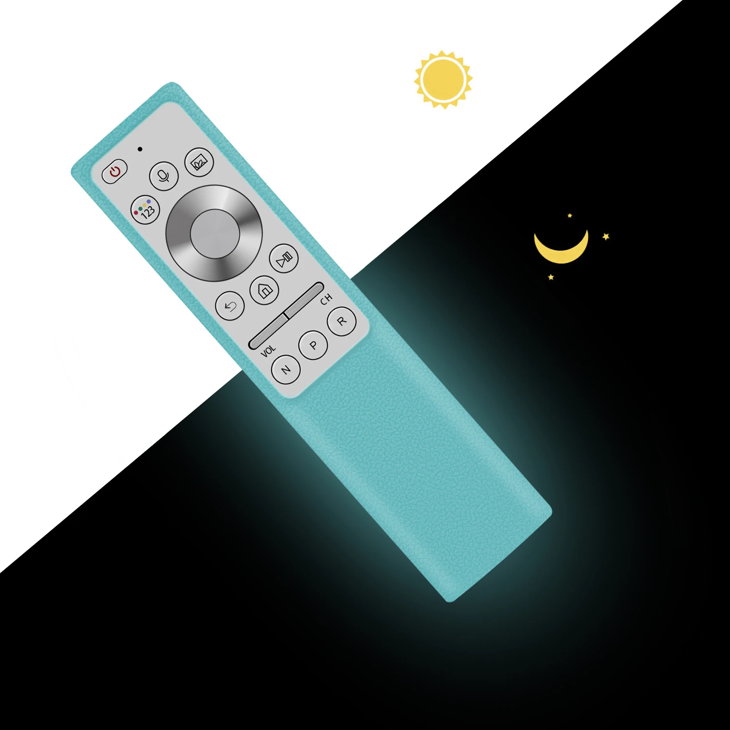 Premium Silicone Protective Cover for Smart TV Remote Control
