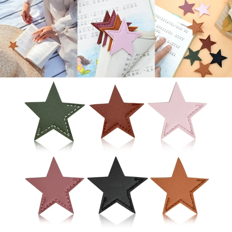 

Star Shaped Corner Page Book Mark Reading Accessories D0UA