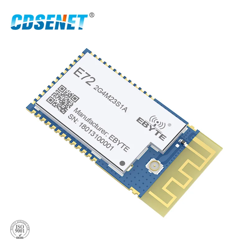 

CC2630 Zigbee модуль 2,4 ГГц 23dBm SMD приемопередатчик E72-2G4M23S1A 1500m 2,4g приемник передатчика IPX PCB антенна CC2630 240 МГц