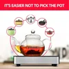 1500W Household Electric Ceramic Stove Portable Tea Maker Boiler Water Heater Smart Touch Control Pottery Stove 5