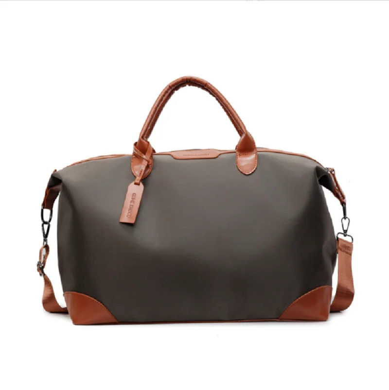 New Korean Fashion Large Capacity Travel Duffle Men Women's Waterproof Oxford Shoulder Bags Totes Business Sports_voghion.com
