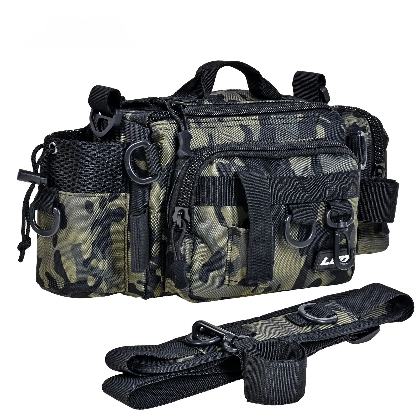 

92 Type Road Subpack Green Night Camo Fishing Gear Accessories Bag One Shoulder Waist Bag Fishing Gear Bag
