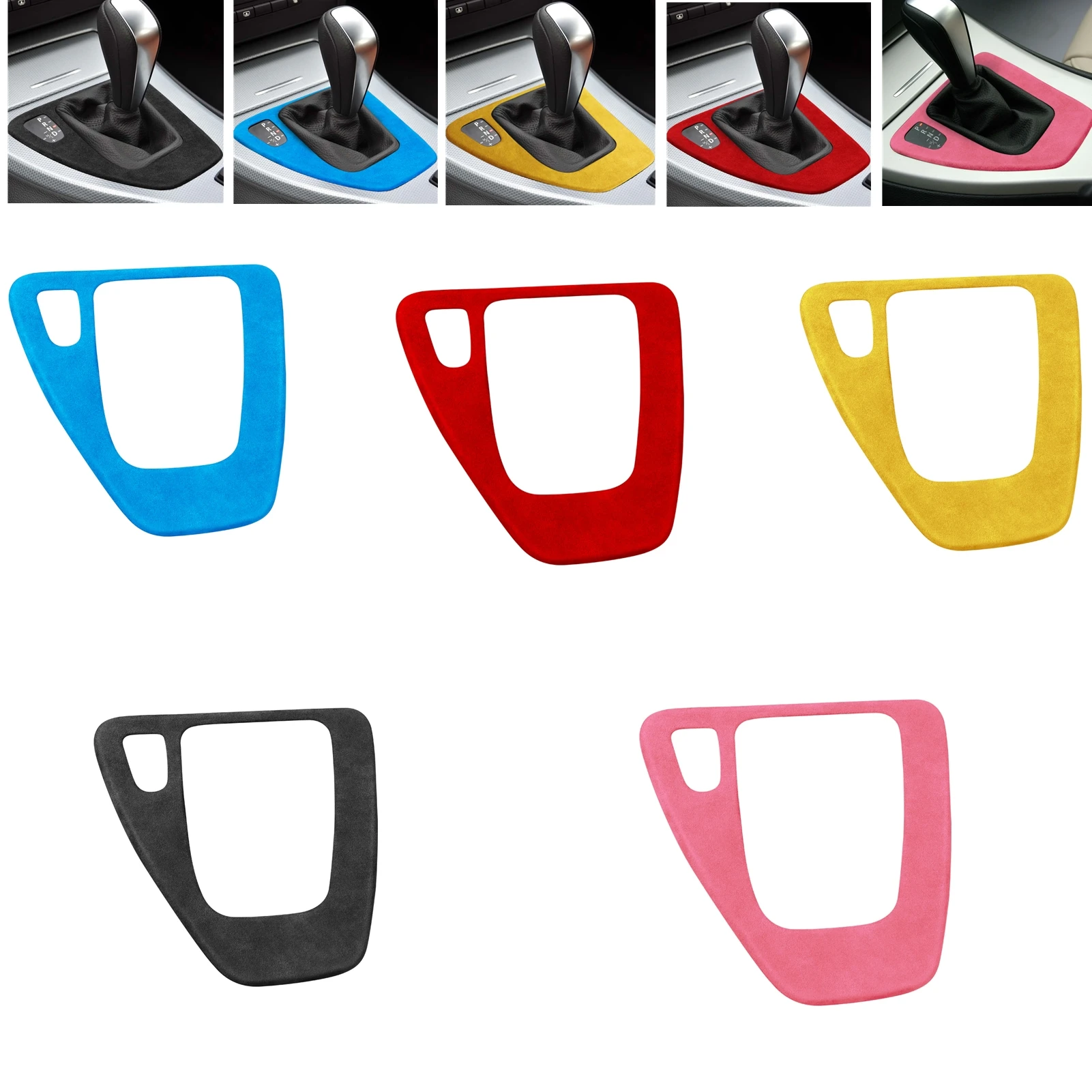 

LHD автомобильная коробка переключения передач, панель, отделка, задняя панель, рамка консоли для BMW 3 серии E90 E92 E93 2005-2012