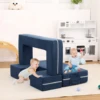 3 Pcs Modular Toddler Couch,Toddler Couch Kids Sofa for Playing,Creativity,Child Chair Sofa Bedroom and Playroom for Playroom 3