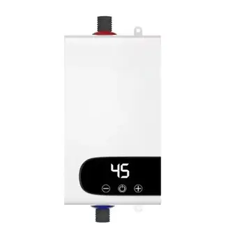 【FAVORITE】Kitchen Faucet Tap 5500W Tankless Water Heater Instant Instantaneous Heating LED Digital Display Crane Hot Water Syste 1