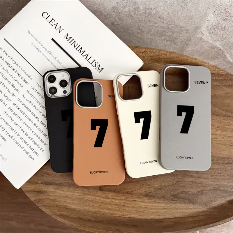 Lucky Number 7 Shockproof Soft TPU Phone Case