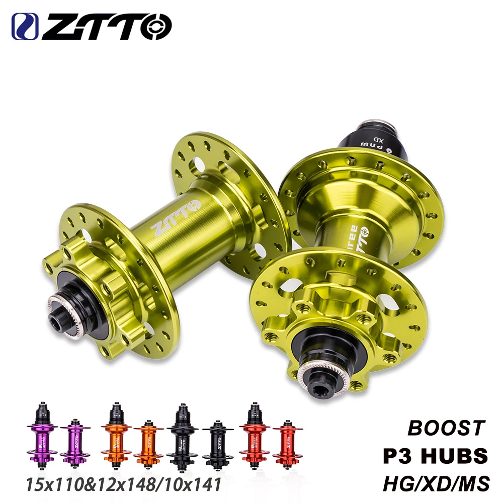 Thru Axle Sealed Bearing Boost Hub 32h Ztto Xm490 Bicycle Hub