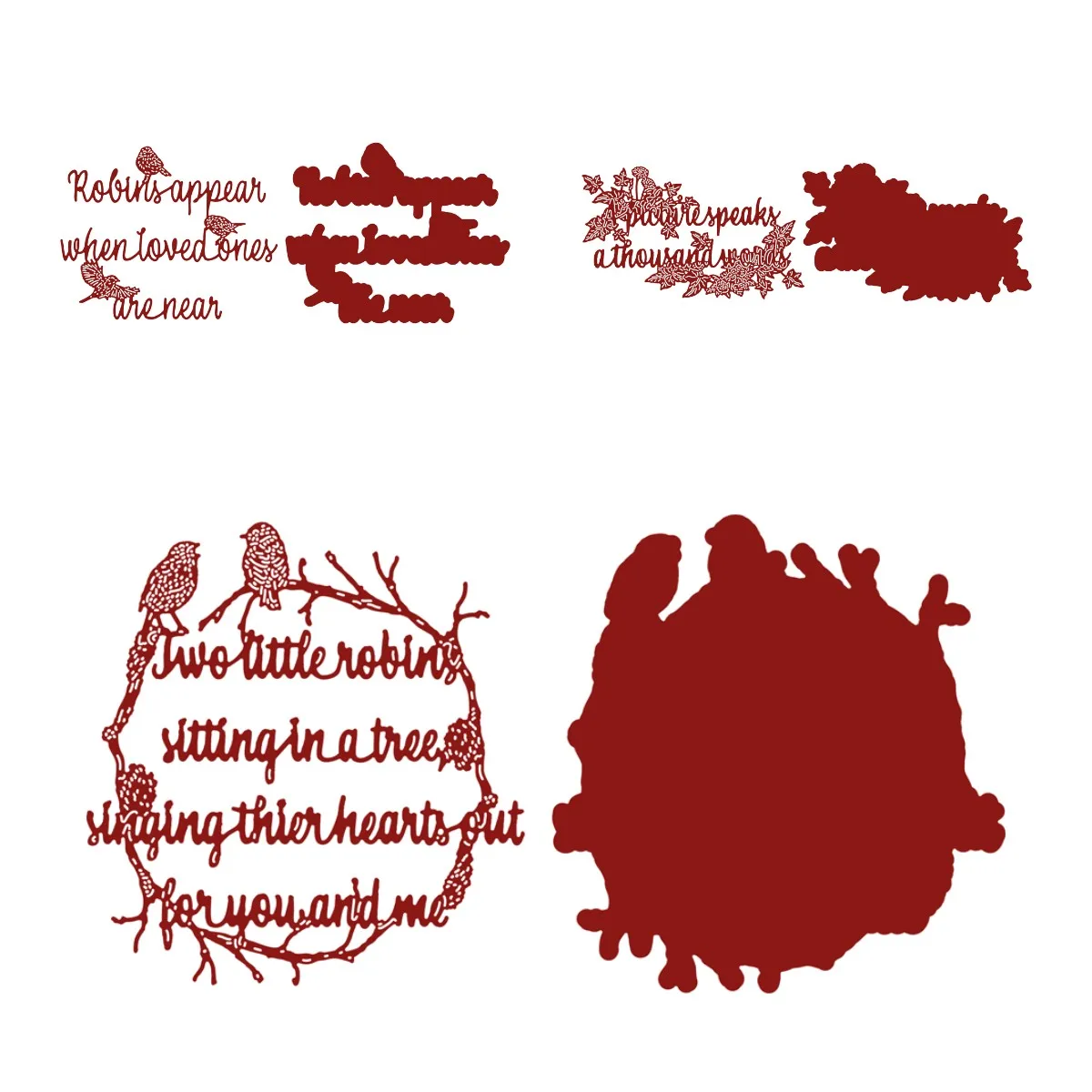 

Letter Bird Leaf February 2023 Release Metal Cutting Dies For DIY Scrapbooking Crafts Dies Cut Stencils Maker Photo Album