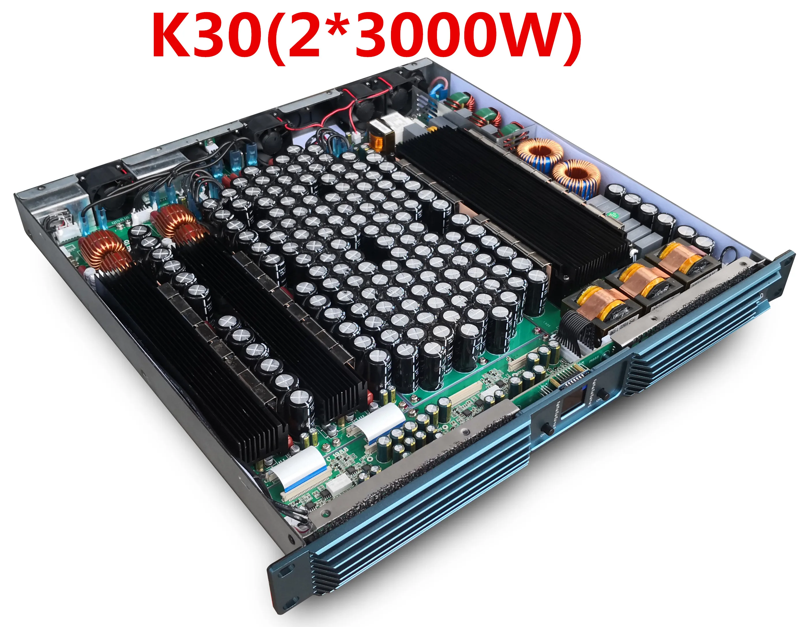 

2-канальный усилитель мощности Morin K30 1U class D, 3000 Вт