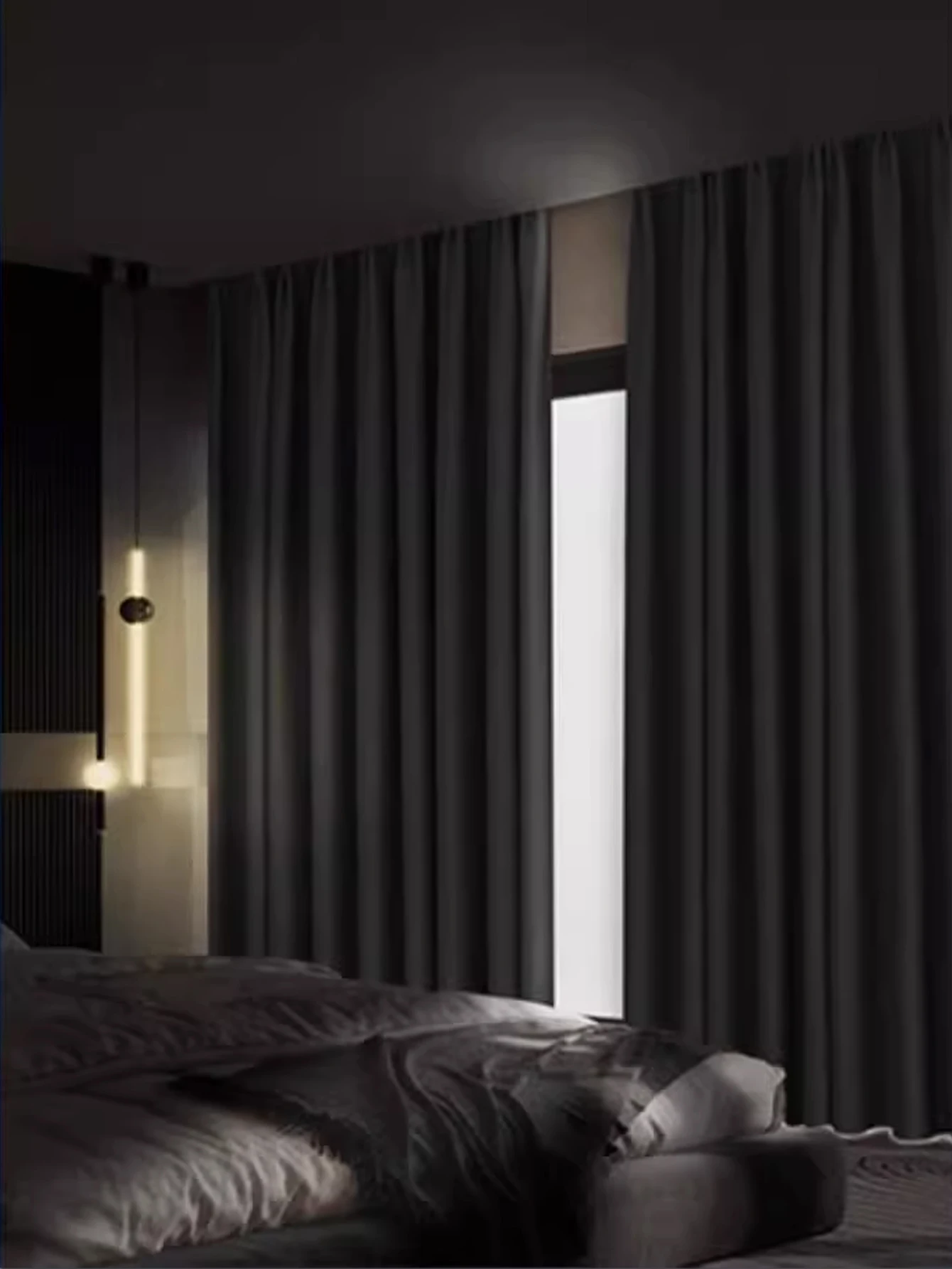Blackout Curtains - Full Blackout, Heat Insulation & Noise Reducing Drapes for Bedroom