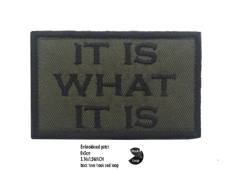 Embroidered LIVESTOCK AGENT Magic Badge Patch with Personality and Morale Appeal