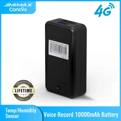 JIMIMAX GPS Locator 2G 4G  LL301 Voice Monitor Assets Tracker 10000mAH Battery Magnetic Waterproof Anti Thief LTE Car Bluetooth