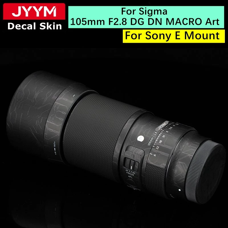 시그마 105mm F2.8 DG DN 매크로 아트 데칼 스킨 비닐 랩 필름 보호 코팅용 렌즈 스티커 ( 마운트 105 2.8 105F2.8 호환)