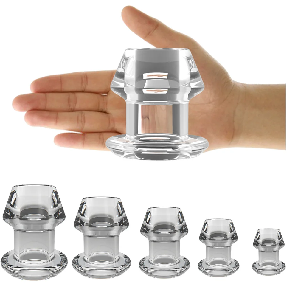 Hohler Vaginal-Guckloch, Vaginal-Guckloch, Analplug, vaginale Dilatation, Analdilatation, BDSM, Einlauf, Sexspielzeug, Buttplug für Männer und Frauen