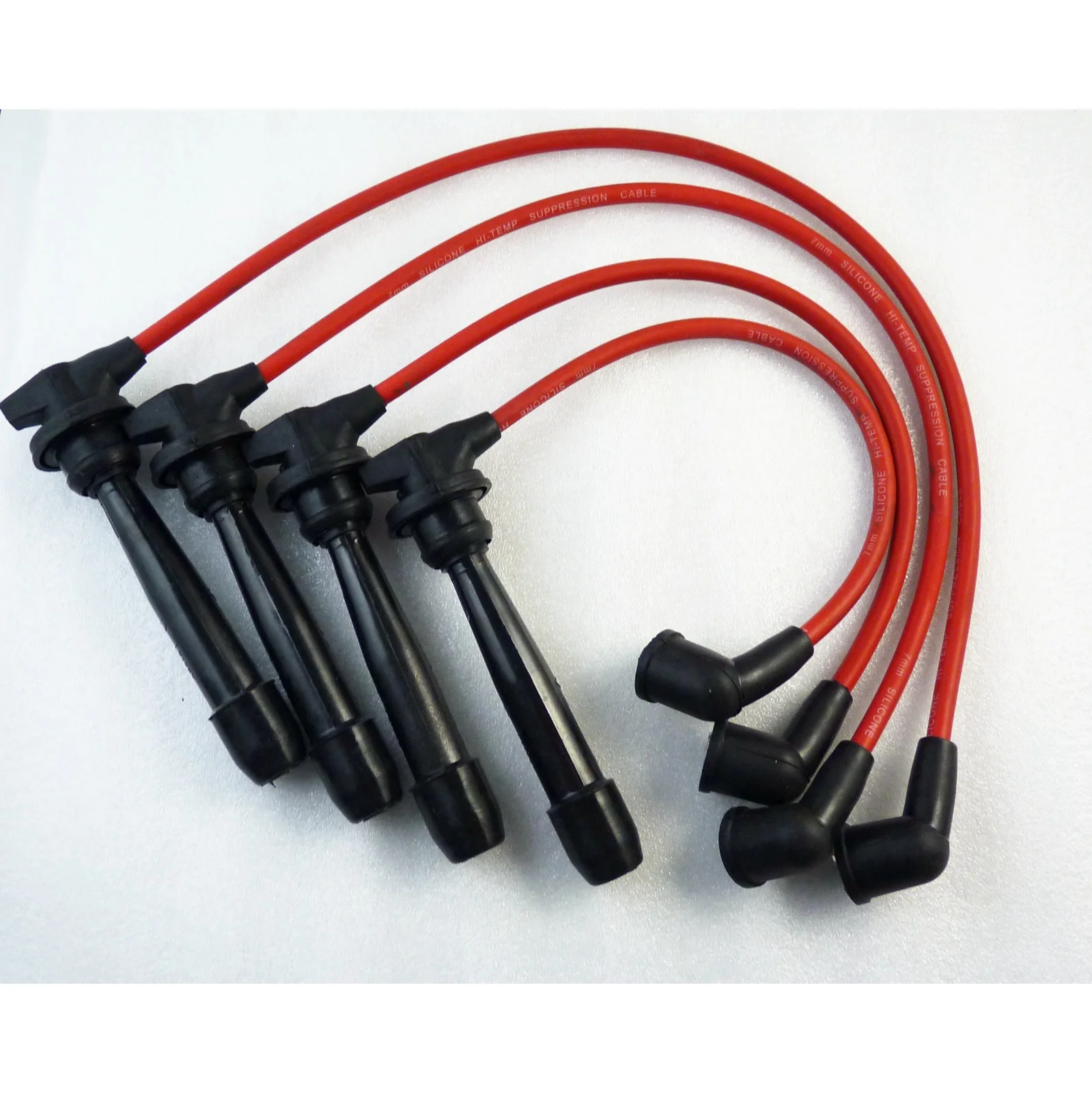 4pcs Ignition Spark Wire Set for 2001-2004 Hyundai Accent 1.6L-L4 27501-26D00