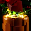 DIY LED Light Kit For LEGO 10370 Poinsettia   (Only LED Light,Without Blocks Model) 4