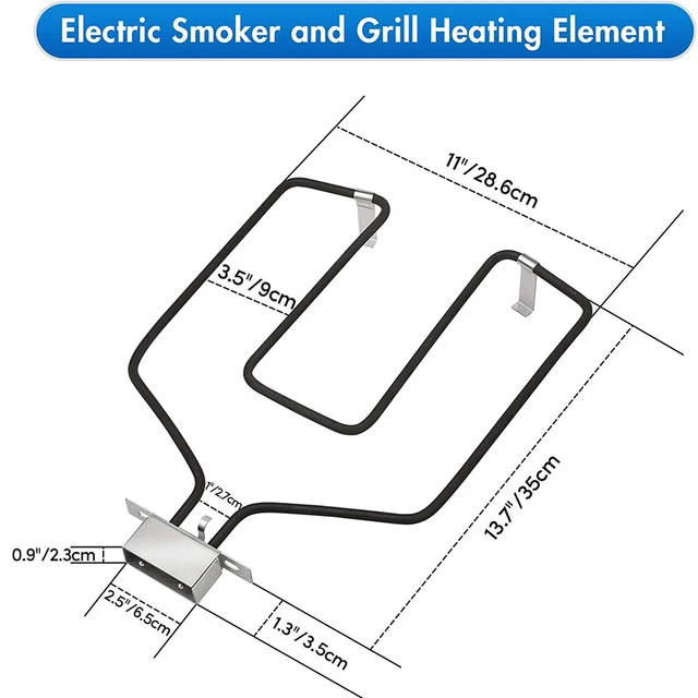 Fűtési Elem Cserealkatrésze A Masterbuilt 30 "-Es Elektromos Dohányos Grillhez, Digitális Vezérlő Dohányzó 1500 Watt - Image 5